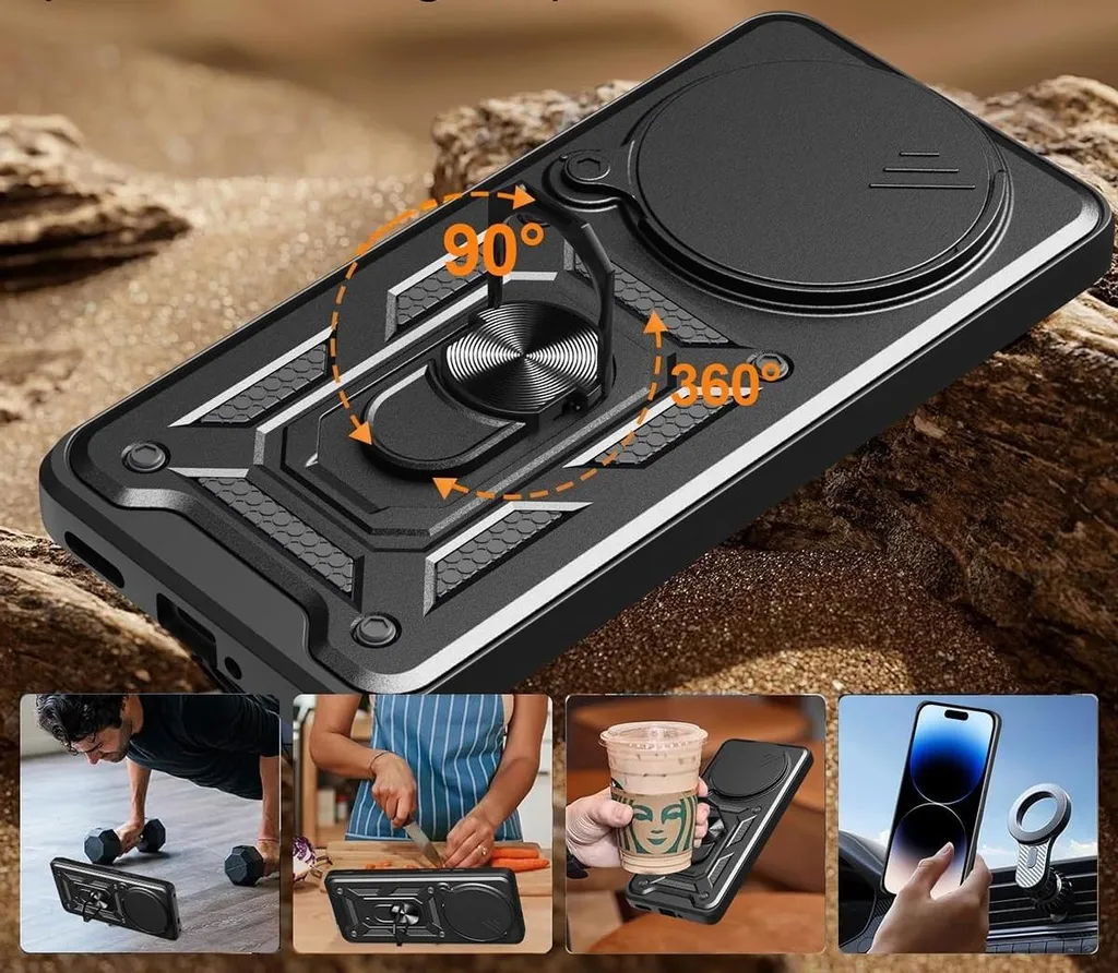 Cover Professionale Realme 14 Pro 5G Nillkin CamShield Pro - Bulk Qualità - 2