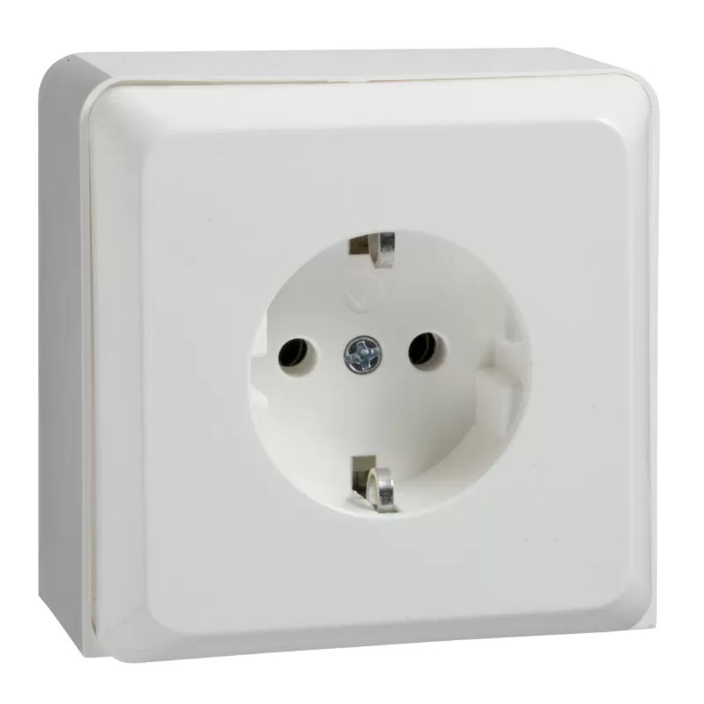 Geräteträger rw m.Steckdose 515524