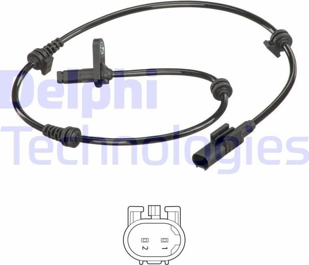 DELPHI SS20552 Raddrehzahlsensor OE 2115401017 kompatibel mit E-Klasse