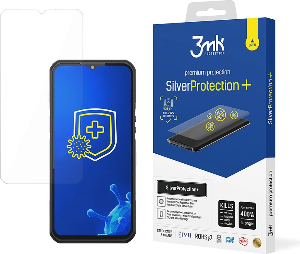 Oukitel WP39 Rugged Phone + 3mk SilverProtection+: Combo Totale