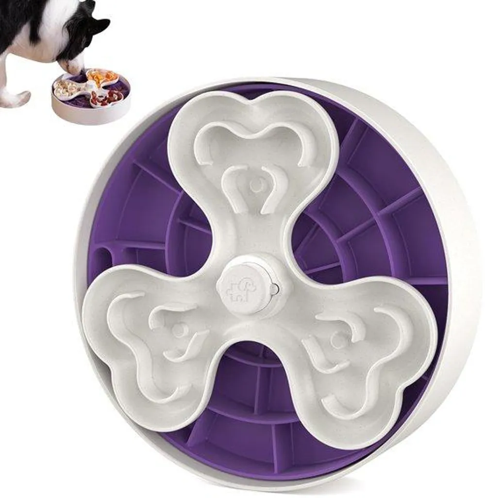 Bol à gratter pour chiens - Puzzle d'occupation pour repas savoureux
