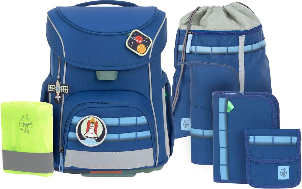 Lässig School Set Slim Unique dark blue 7-teilig Produktbild 