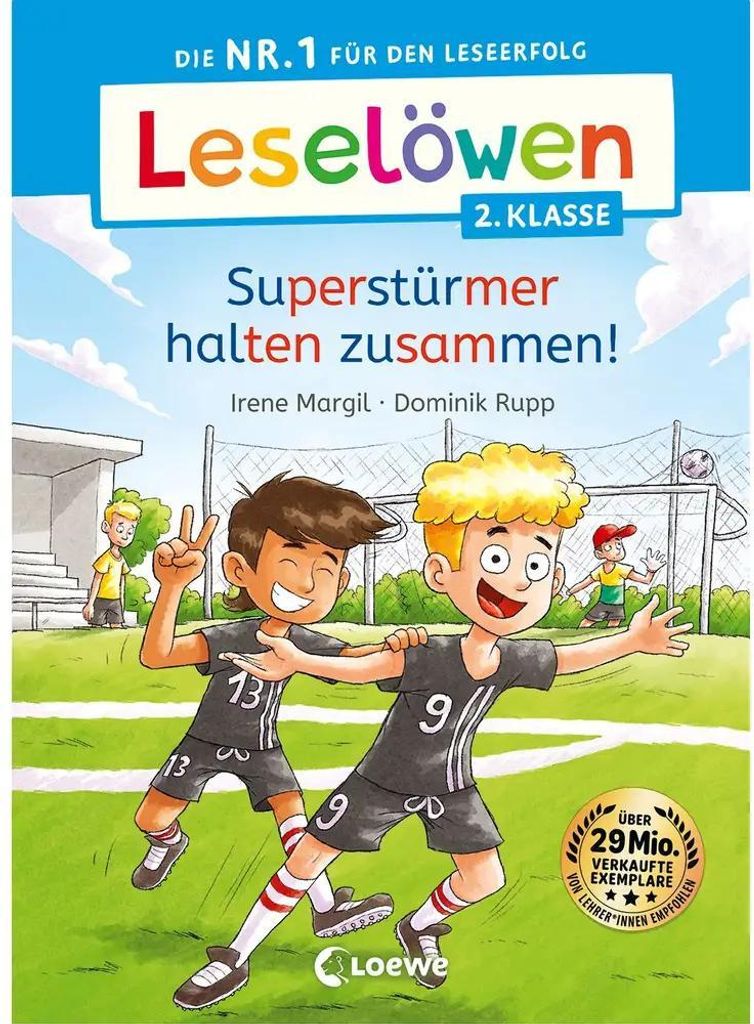 Leselöwen 2. Klasse - Superstürmer halten zusammen! Obrázek produktu 