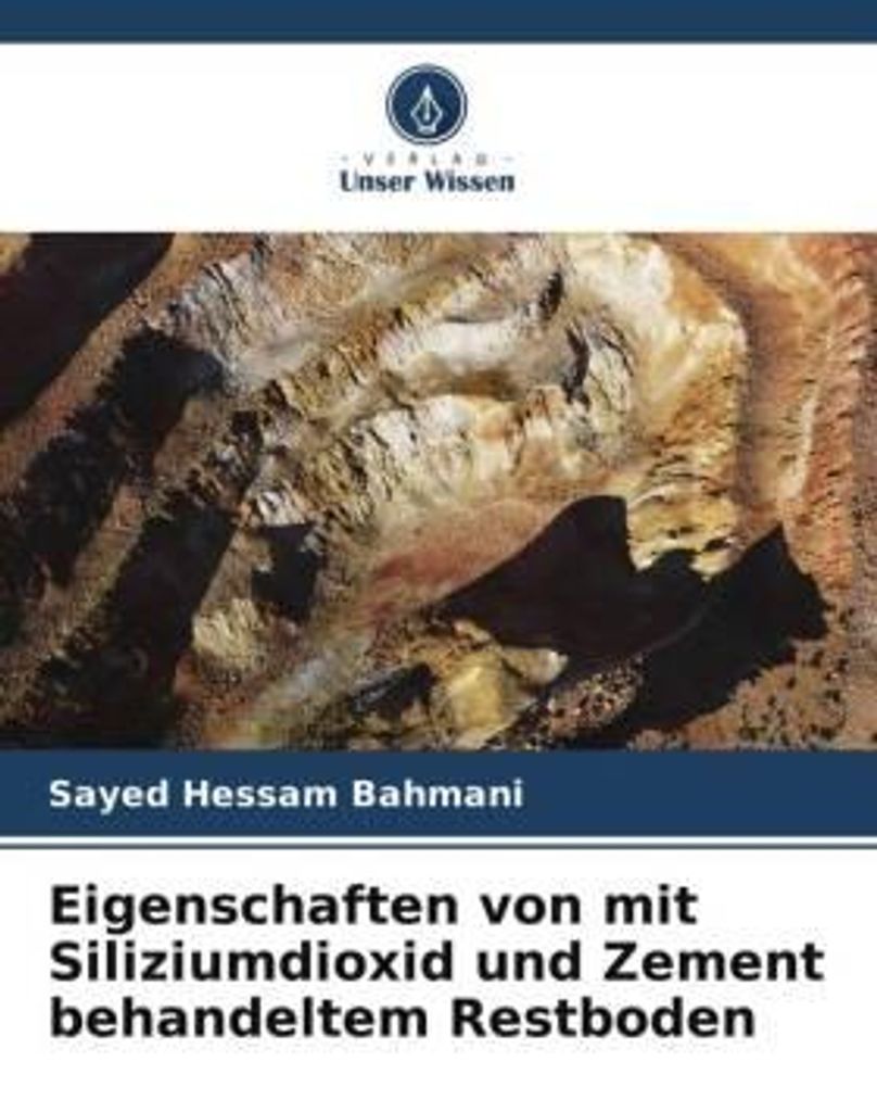 Eigenschaften von mit Siliziumdioxid und Zement behandeltem Restboden