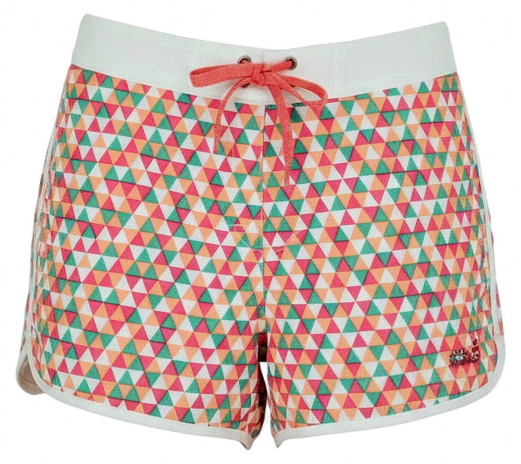 Jack Wolfskin Moana Board Badehose Schwimmhose Damen Shorts Rosa Größe 38