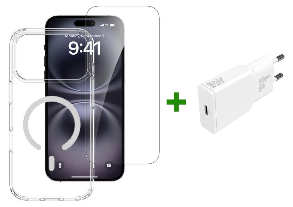 4smarts 3in1 Premium Starter Set für Apple iPhone 17 Pro Max MagSafe-kompatibel