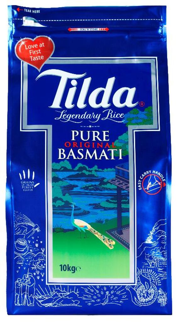 Tilda - Basmati Reis - Beste Qualität - 10 kg Produktbild 