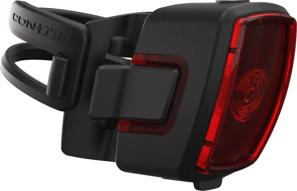 Éclairage sécurité vélo Contec Dlux Micro Xs Stop pour cyclisme urbain