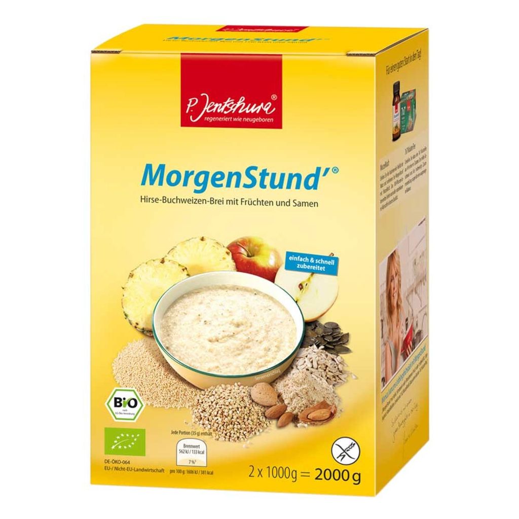MorgenStund'® - Porridge di miglio e grano saraceno 2000g Immagine del prodotto 