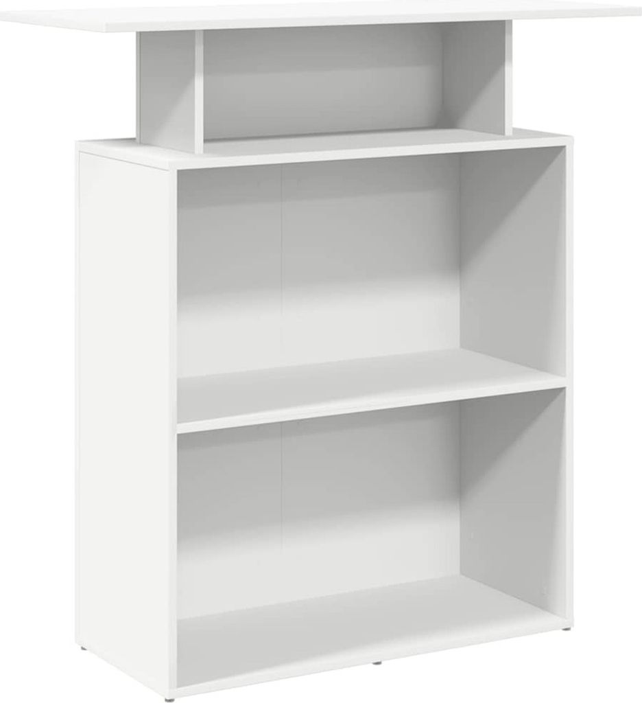 Empfangstresen Weiß 100 x 40 x 104 cm Holzwerkstoff
