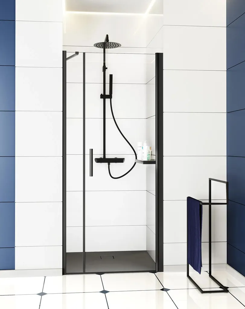 Design Mokko Nero double support noir - Solution gain de place pour TV