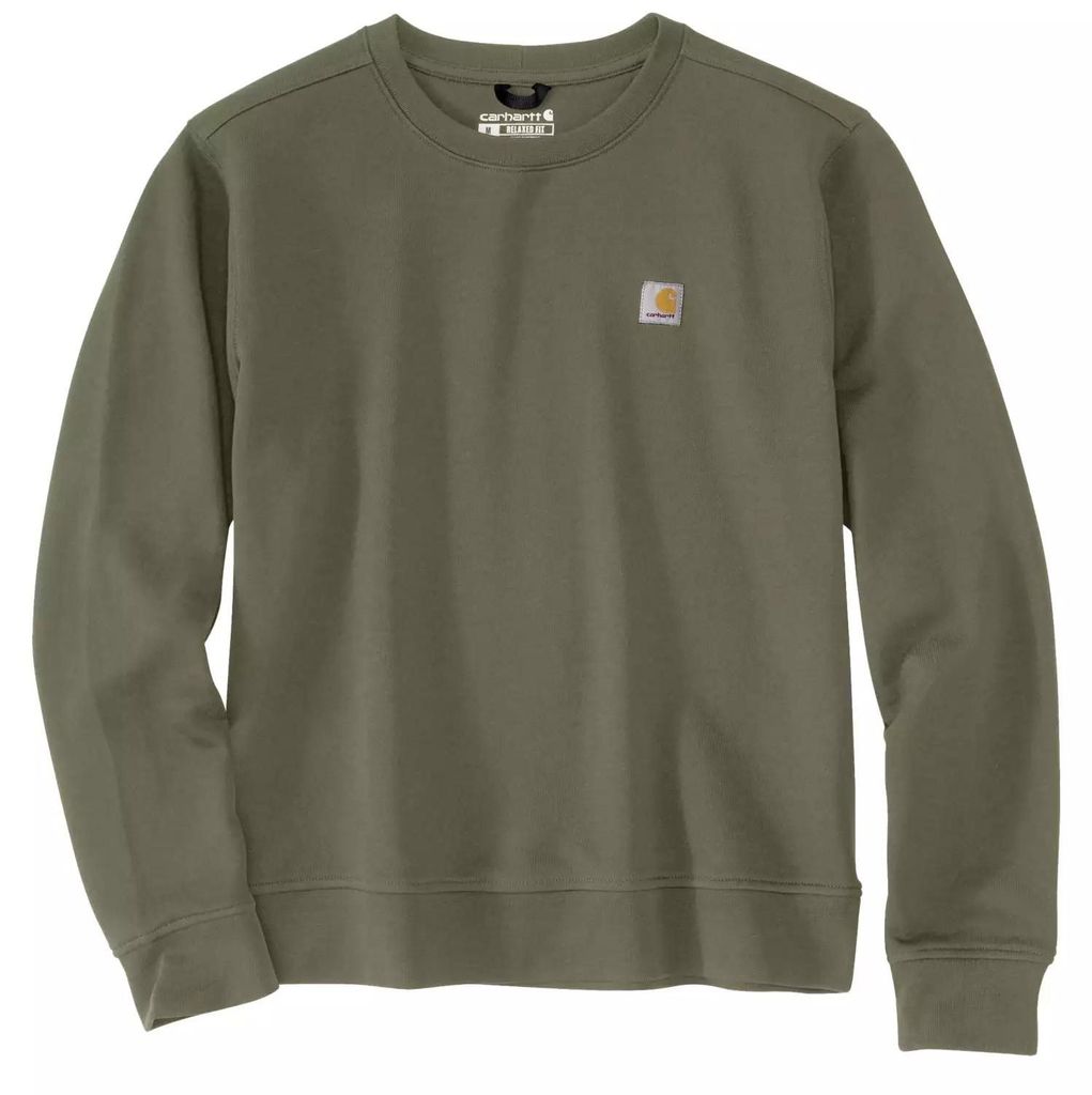 CARHARTT Bekleidung 106179-DOV Carhartt Crewneck oliv Größe