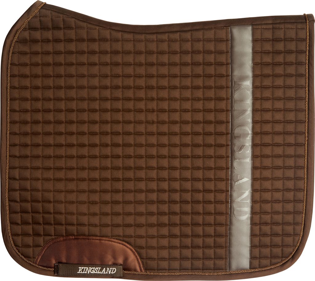 Kingsland Schabracke abriella Saddlepad Brown Chocolate Tort Winter 2022 Dressage, Größe:Dressage