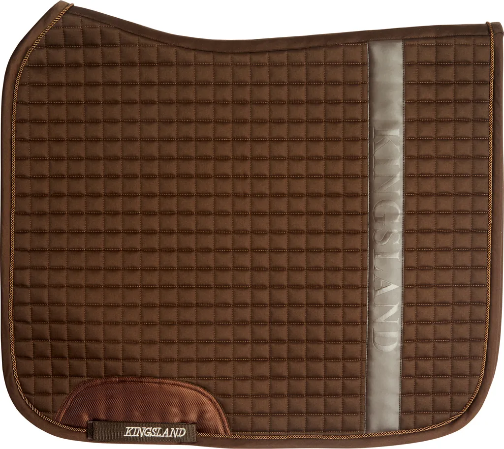 Kingsland Saddle Pad abriella Saddlepad Marrone Cioccolato Tort Inverno 2022 Dressage, Taglia:Dressage