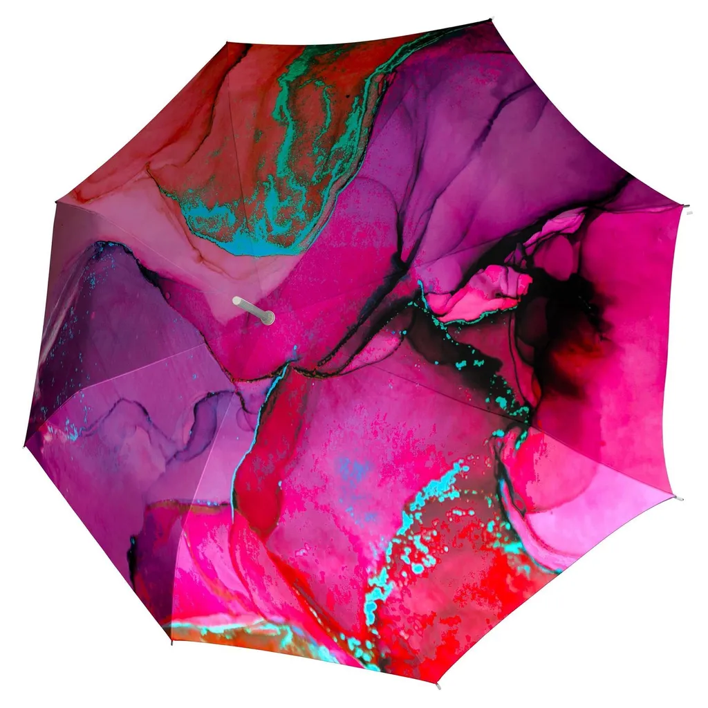 Grand Parapluie Incassable Doppler Carbonsteel Long AC Rose Marbre