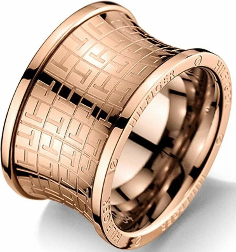 Anello Tommy Hilfiger 2700818C 14 - Eleganza Professionale Acciaio