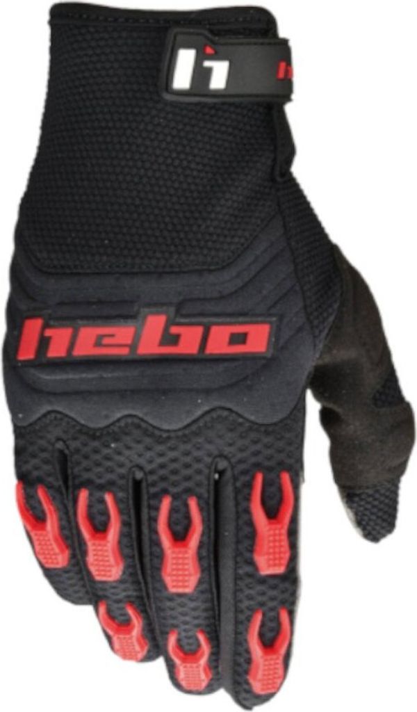 Hebo Baggy Offroad-handschuhe Schwarz M / Short Schwarz M