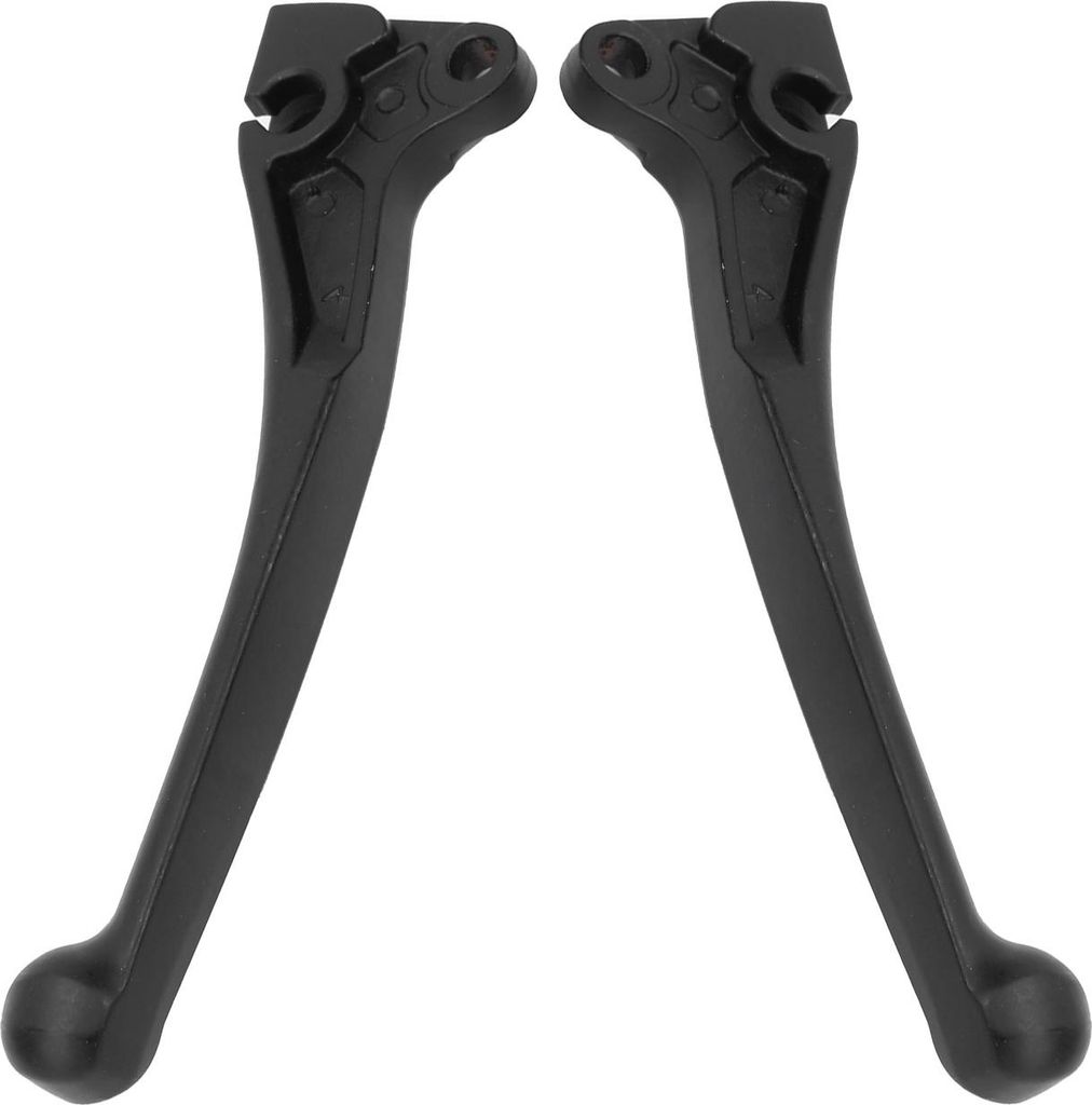 Paar Bremshebel schwarzer Aluminiumlegierung Ersatz für Elektro -Roller GY6 50 125 150