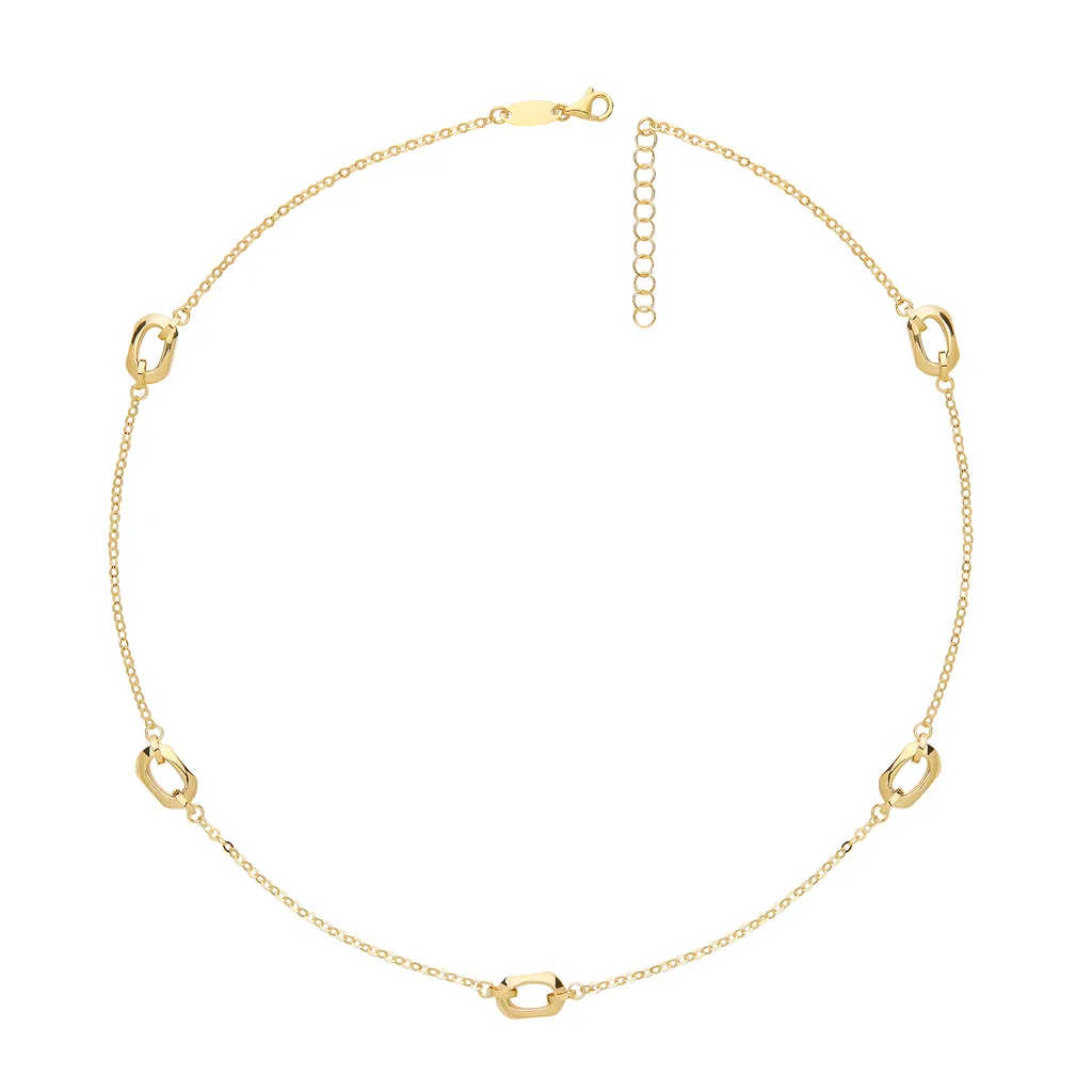 Collier Femme Or Jaune 5 Grammes - Largeur 7mm pour un Éclat Unique