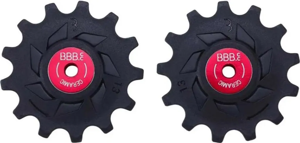 Galets de Dérailleur Arrière 13 Dents en Céramique RollerBoys BBB Noir