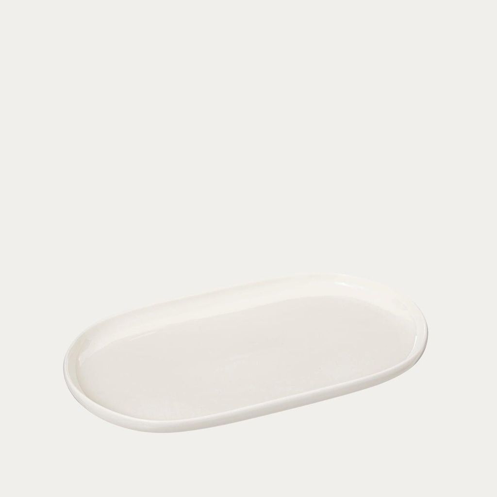 HOMLA Talerz NORA biały 30x17,6x2,6 cm Zdjęcie produktu 