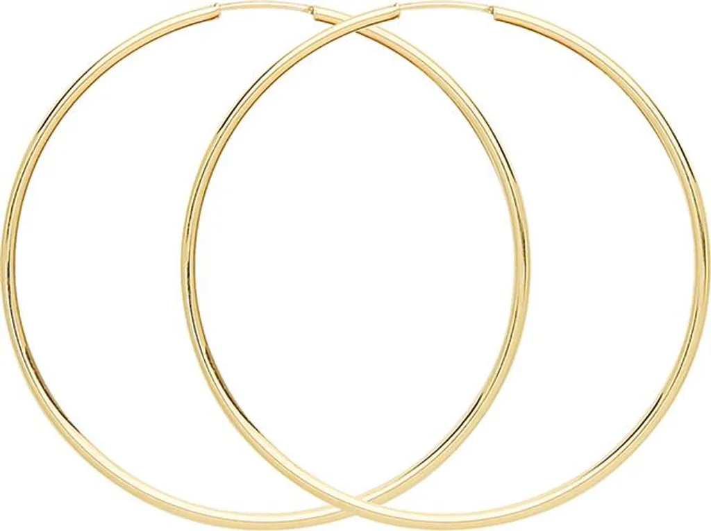 Dormeur Boucles d'oreilles Femme Or 375/1000 - 37mm Modèle TRS38029