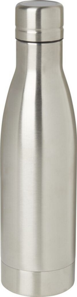 Wasserflasche "Vasa", Unifarben, Edelstahl, 500ml PF4141 (Einheitsgröße) (Silber)