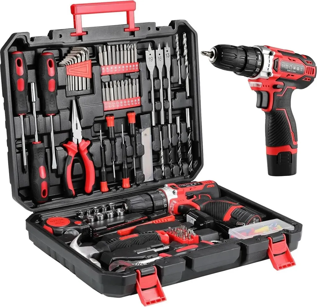 Analisi Set Utensili Completo Rosso | Test Trapano a Batteria 18V