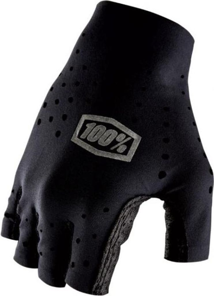 100% Sling Short Finger Gloves grey S