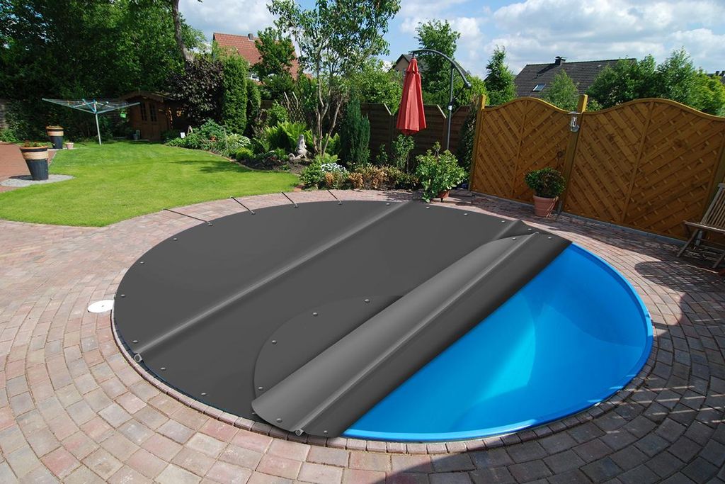 SafeDeluxe® Runde Poolplane Stangenabdeckung ohne Stangen Produktbild 