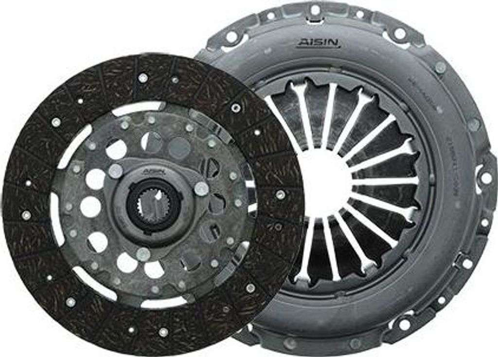AISIN KE-VW20R Kupplungssatz OE 03G141015L kompatibel mit A3 8P, Q3, TT, Alhambra, Altea, Altea XL, Leon, Toledo, Octavia, Superb, Yeti, Beetle, Ca...