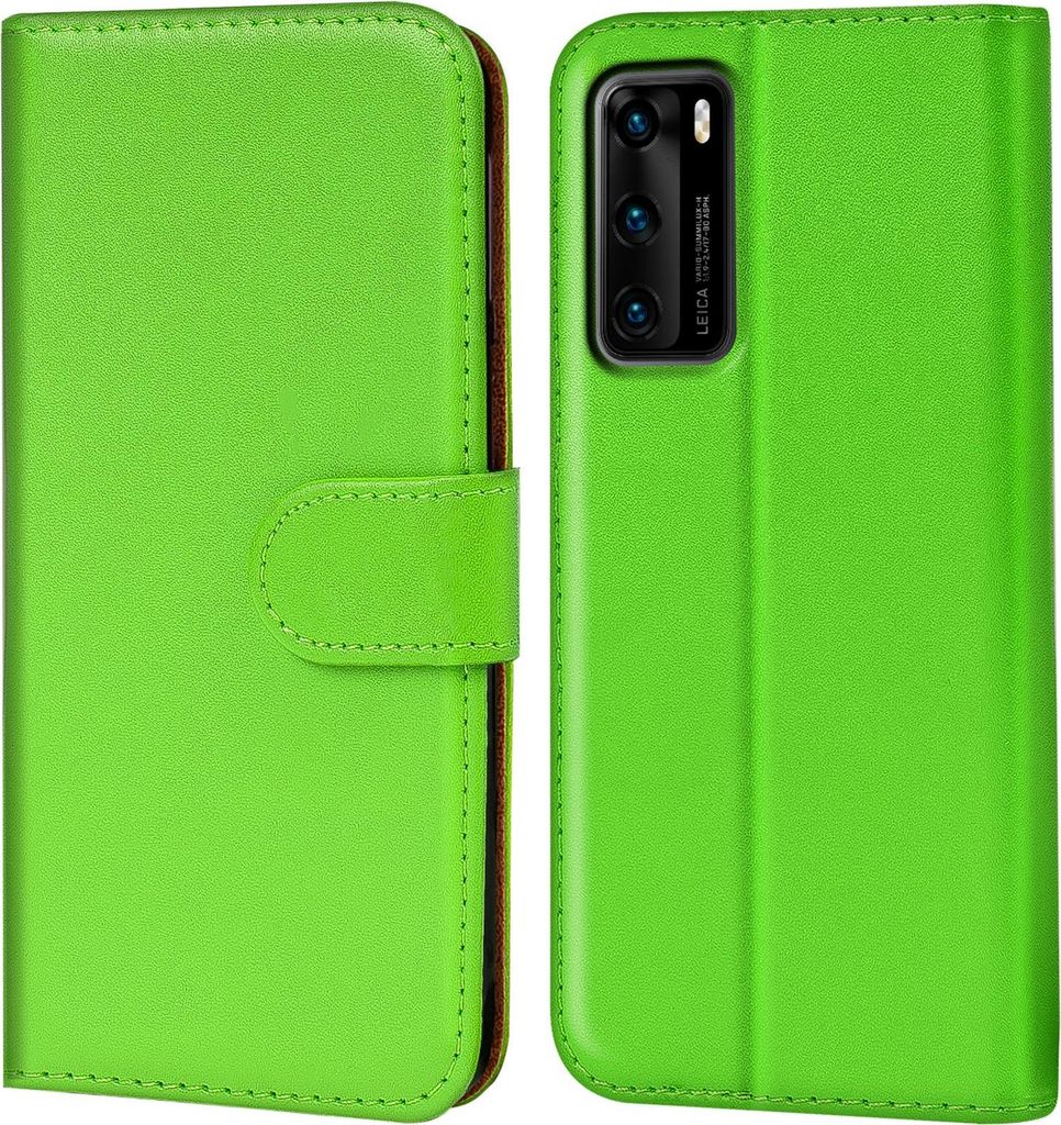 Book Case für Huawei P40 Hülle Flip Cover Handy Tasche Schutz Hülle Schale