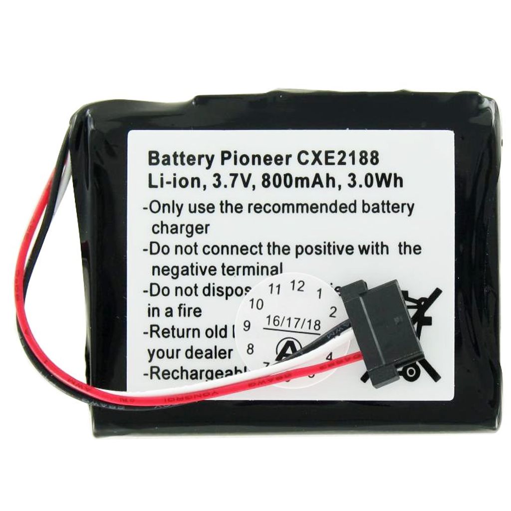Batteria Ricambio Per Navigatore Pioneer Cxe2188 AVIC-f320bt – Nuova, Potente E Compatibile