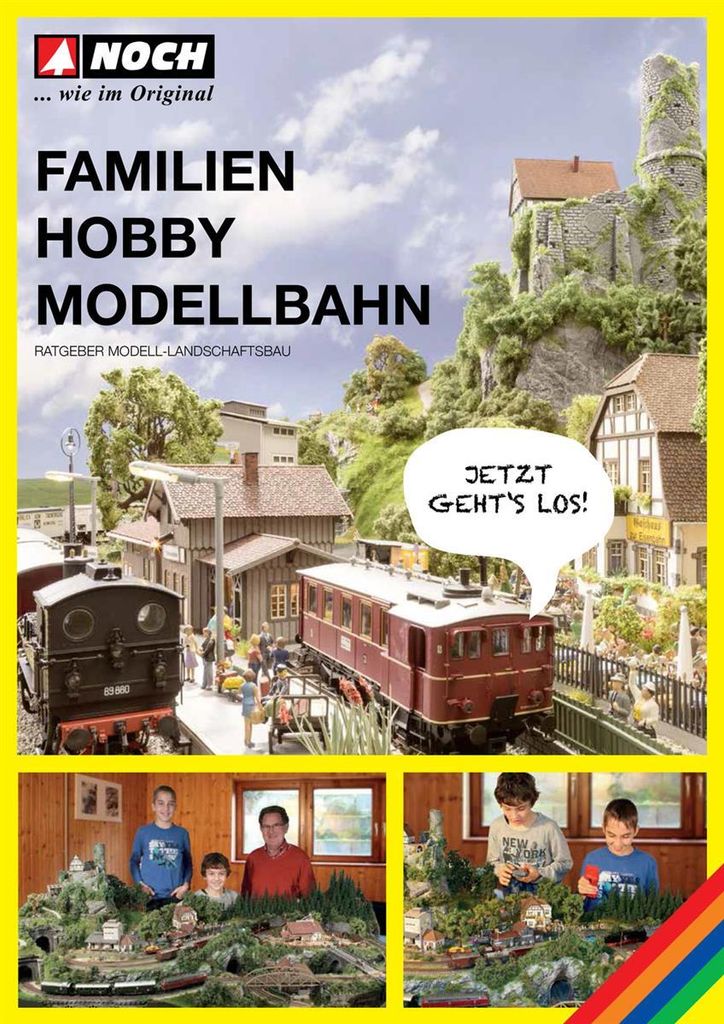 NOCH Guidebook Familien Hobby Modellbahn 71904