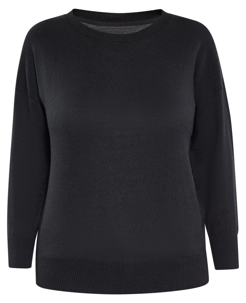 ALBEE damen pullover - schwarz, L