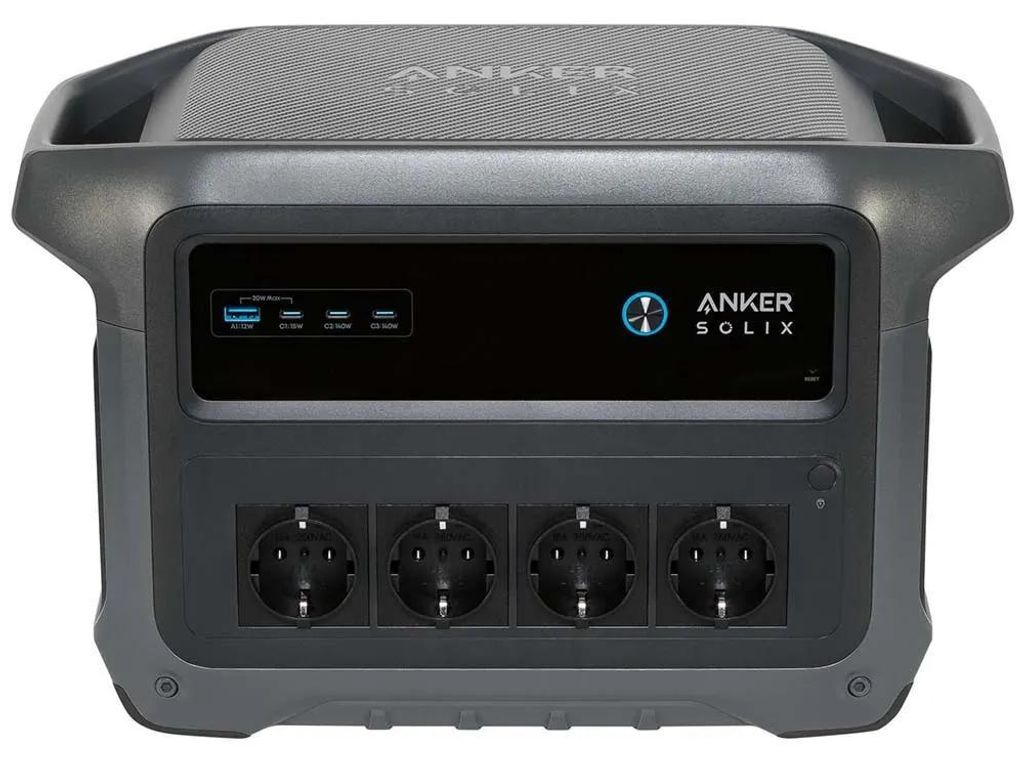 Anker Solix C1000X Gen 2, AC, Zigarettenanzünder, Solar, Produktbild 