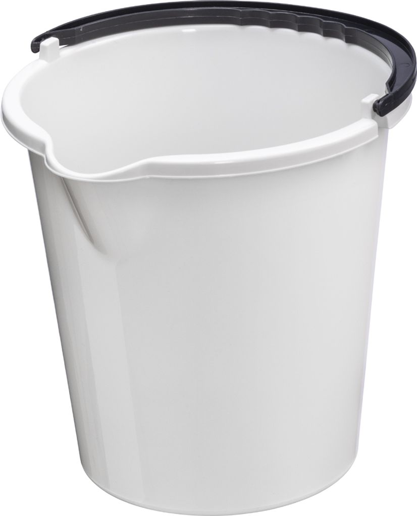 plast team Putzeimer "VANCOUVER" rund 5 Liter anthrazit Produktbild 