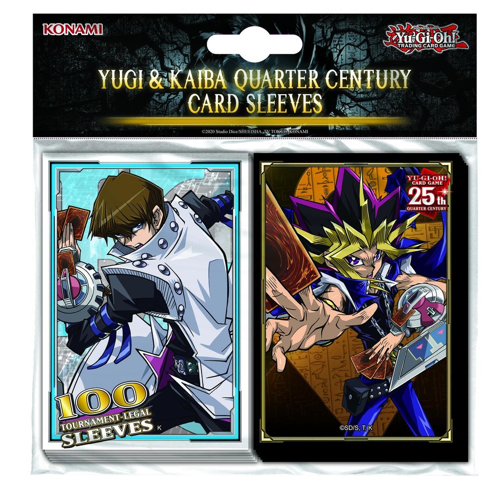 Yu-Gi-Oh! - Yugi & Kaiba Quarter Century Card Sleeves Produktbild 