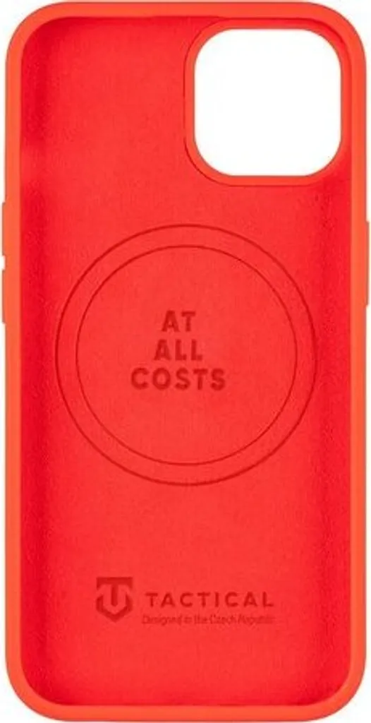 Housse iPhone 14 MagSafe pour Charge Sans Fil Tactical MagForce Rouge