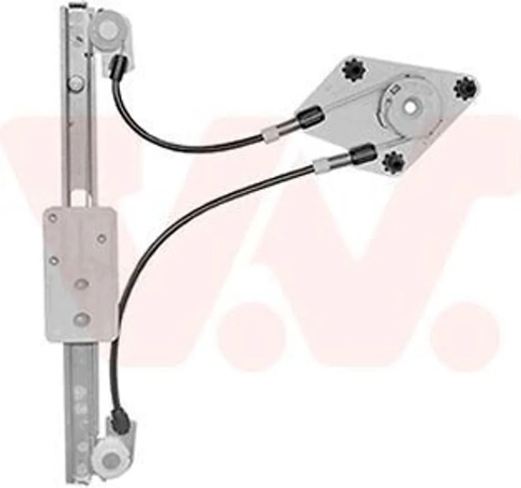 Mécanisme de lève-vitre sans moteur VAN Wezel 5829265 adaptable sur VW