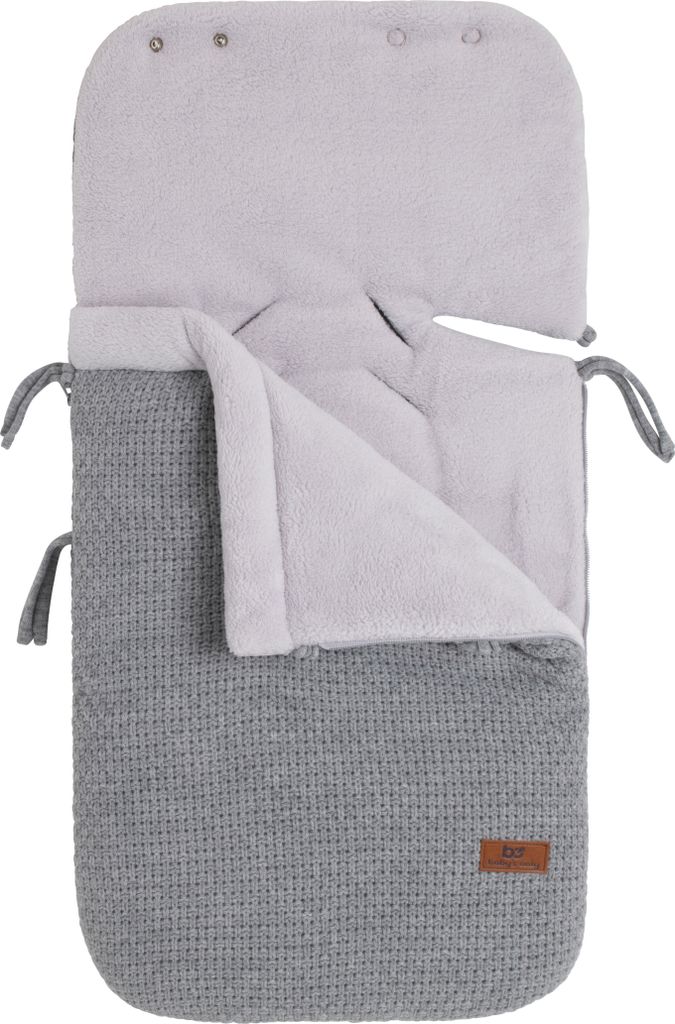 Baby's Only Fußsack Autositz 0+ Robust - Grau