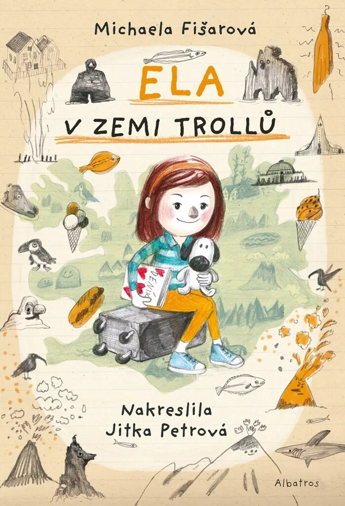 Livre de Conte pour Enfant Ela v zemi trollů - Idée Cadeau Anniversaire