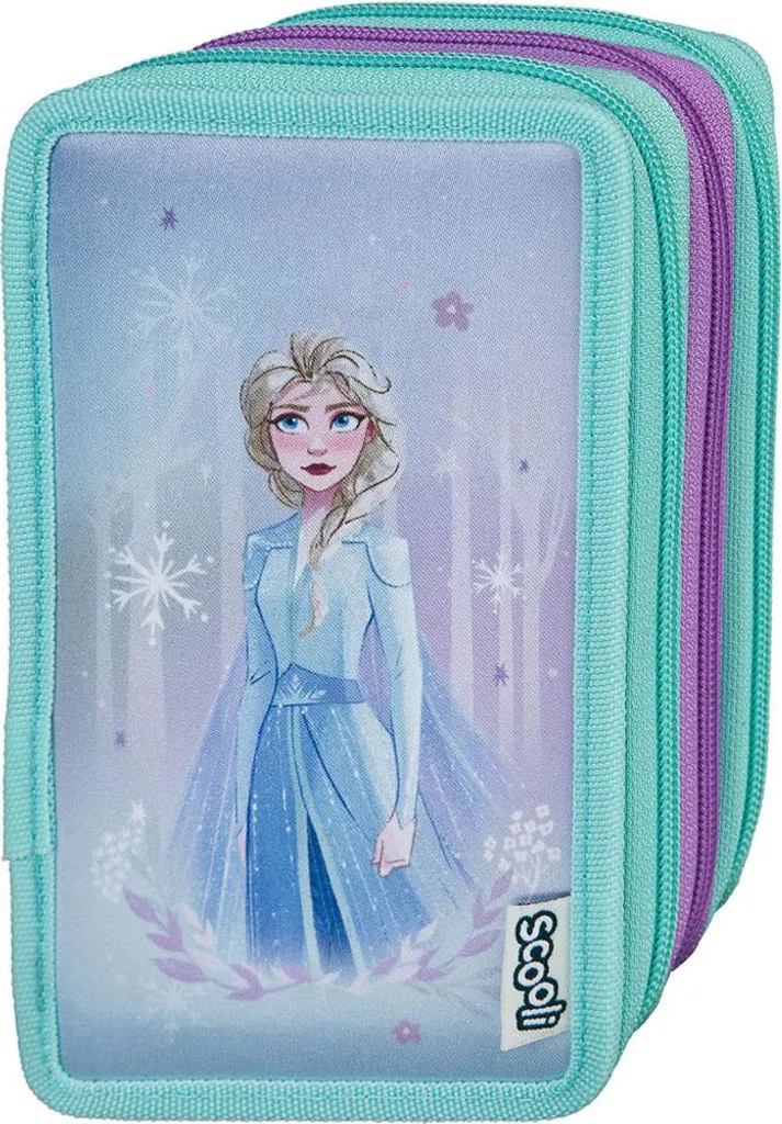 Magico Astuccio Frozen Undercover 3 Scomparti - Colori e Magia!