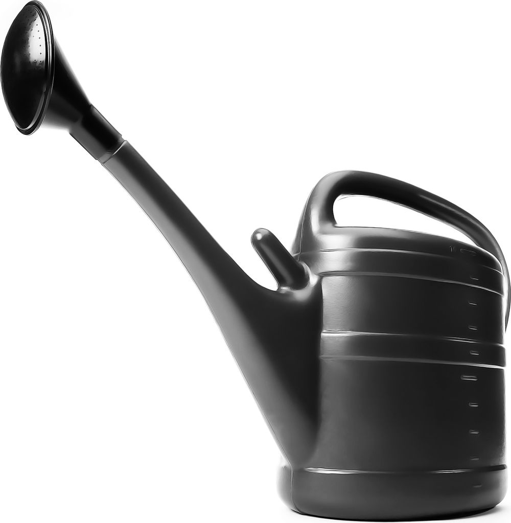 BigDean Gießkanne 10 Liter anthrazit für Haus & Garten - Produktbild 