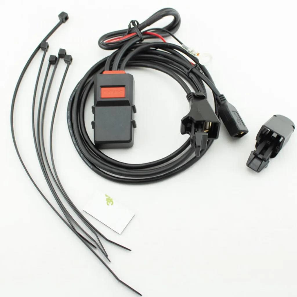 Chargeur USB Moto Double Port KOSO 5V/3A Accessoire Universel Guidon