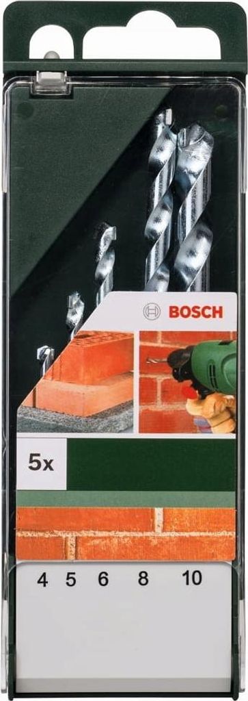 Bosch 2 609 255 460, Vŕtačka, Murivo, 5 kusov Obrázok produktu 