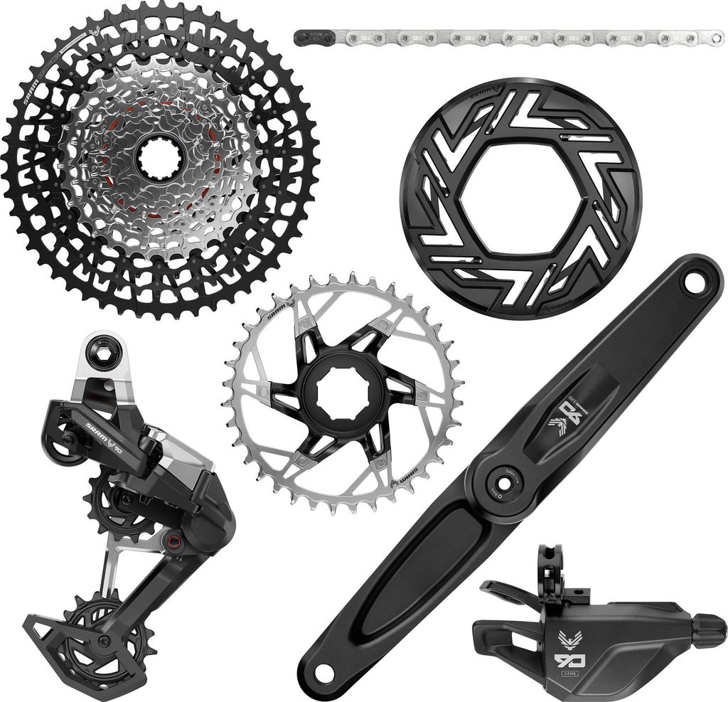 SRAM Kit Eagle 90 T-Type E-MTB 170mm Brose - Robustes Schaltkit für höchste B...