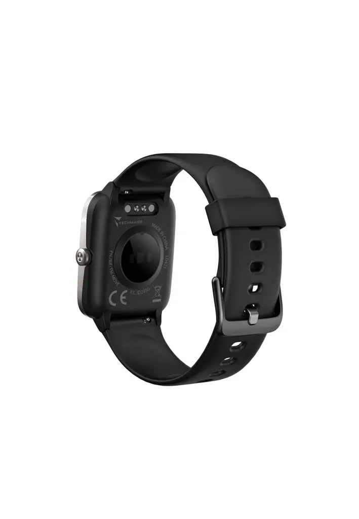 Montre Intelligente avec GPS Techmade Move Boîtier Aluminium Argenté - 3