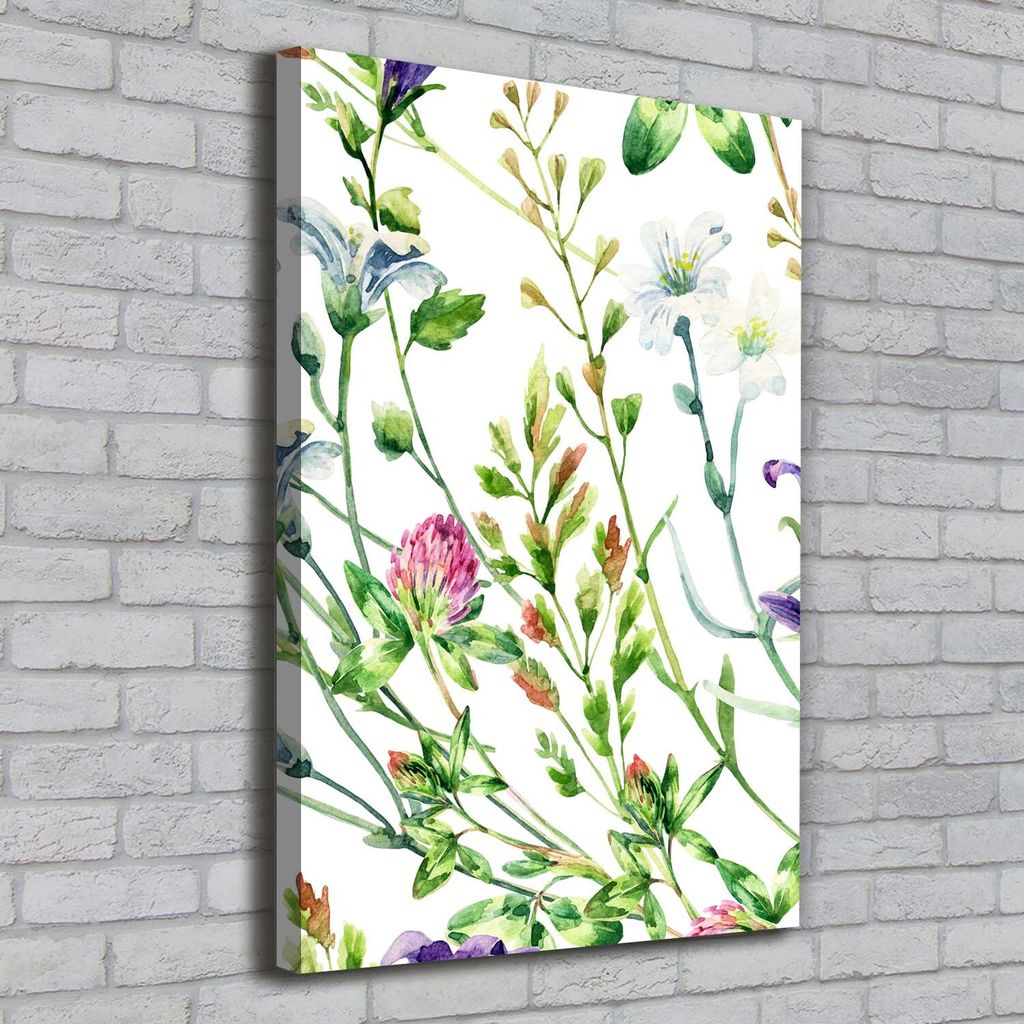 Tulup Leinwandbild - 70x100cm - Wandkunst - Drucke auf Leinwand - Leinwanddruck - Wohnzimmer Wanddekoration XXL - Wohnung Deko Kunstdrucke - Blum...