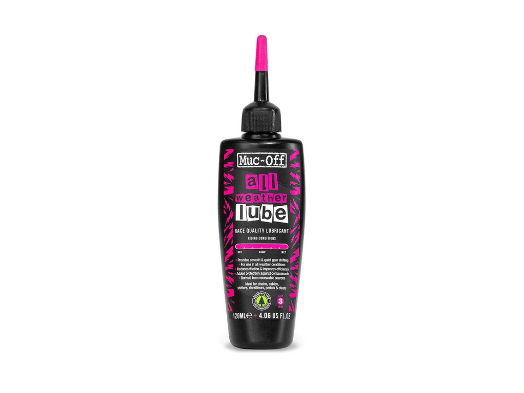 Muc-Off Kettenöl All Weather Lube Fahrradpflege Ketten Öl Schmiermittel Kette Kälte Pflegeöl Schmierstoff